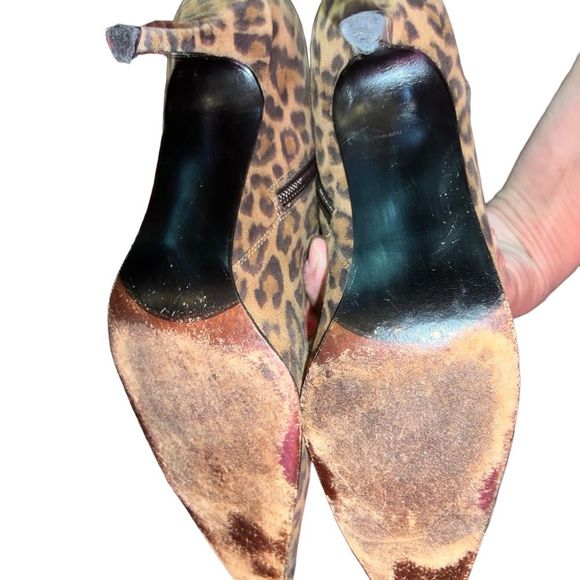 Stuart Weitzman Boots Animal Print 8.5 AAAA - Picture 7 of 8